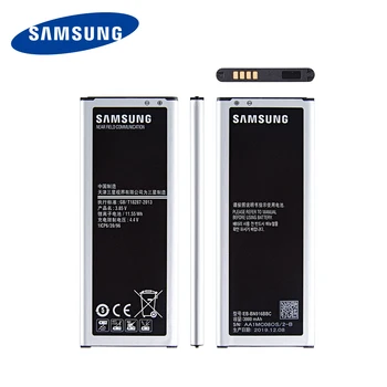 SAMSUNG Pôvodnej EB-BN916BBC 3000mAh batérie Pre Samsung Galaxy NOTE4 N9100 N9106W N9108V N9109V Poznámka 4 Batérie + WO
