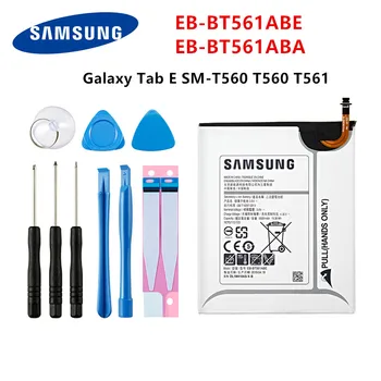 SAMSUNG Pôvodnej Tablet EB-BT561ABE EB-BT561ABA 5000mAh batérie Pre Samsung Galaxy Tab E T560 T561 SM-T560 Tablet Batérie +Nástroje