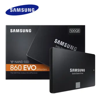 SAMSUNG SSD 860 EVO 250GB/500G/1T/2T Internej jednotky ssd (Solid State Disk HDD Pevný Disk SATA3 2,5 palca (Solid State Drive) Laptop, POČÍTAČ,
