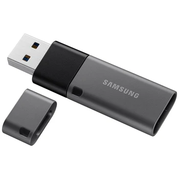 Samsung USB 3.1 Flash Disk 128GB DUO Plus Rýchlosť Až 300 MB/s OTG TypeC USB C Pero disk 128 gb pre Chromebook & Macbook cle usb