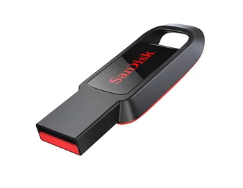 SanDisk CZ61 USB Flash Disk kl 'úč USB 2.0 128 GB 64 GB 32 GB, 16 GB Pen Drive Black kl' úč Flash 32G 64 G U Diskov Originál