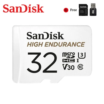 SanDisk Memory Card High Endurance Micro SD Karta 256 GB 128 GB MicroSD Karta 64 GB 32 GB TF SDHC/SDXC Class10 Karty Pri sledovaní Videa