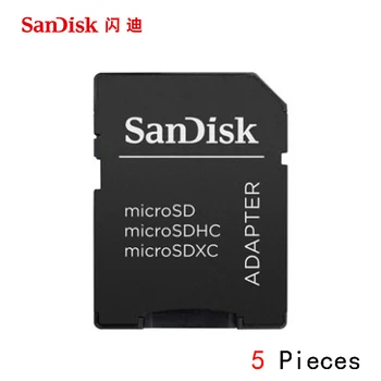 Sandisk Microsd Mini TF Kartu Adaptér Micro SD SD Mikro sd Karty Adaptéra Pamäťovej Karty Converter New Horúce Predaj 5 ks/veľa