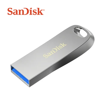 SanDisk Originálne Skutočné Ultra Luxusný USB 3.1 USB Flash 16GB 32GB 64GB 128GB Pero Jednotky Memory Stick Full Metal Jacket