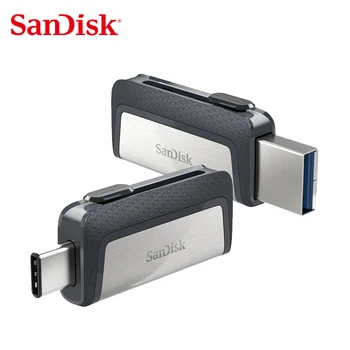 Sandisk USB 3.1 Flash Ultra Dual Disk USB Typ-C 32GB 64GB 128GB OTG Pero Disk Pre Smartphone, Flash 16GB kl ' úč