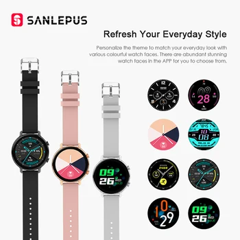SANLEPUS roku 2020 sa Inteligentné Hodinky Bluetooth Hovory Smartwatch Muži Ženy Nepremokavé Šport Fitness Band Náramok Pre Android, iPhone Xiao