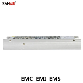 SANPU Prepínanie Napájania EMC 24V 300W 12.5 Nízky Hluk Výstup 220V 230V AC-DC Transformer SMPS bez ventilátora pre 24VDC 3D Tlačiarne