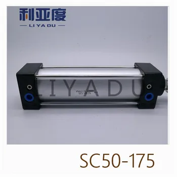 SC50*175 Tyč hliníková zliatina štandardné valec SC50X175 pneumatických komponentov 50 mm Vŕtanie 175 Mŕtvica