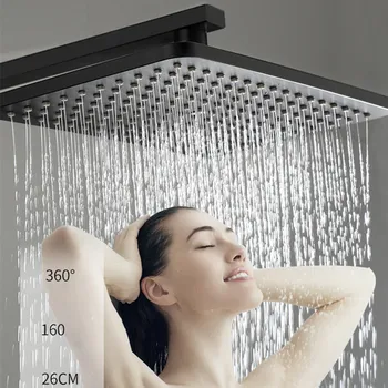 SDSN Digtal Sprcha Set Biele Zlato, Termostatické Kúpeľňa so Sprchou Kohútik Zrážok Vaňou, Sprchovacím kútom Hlavu Inteligentné Vaňa Sprcha Set
