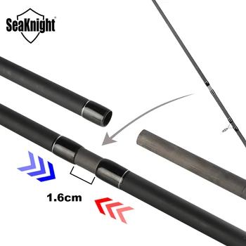 SeaKnight MAXWAY Smart Kapor 3.0 M 3,6 M 3.9 M Lietať Rod 4 Sekcie karbónová Tyč Keramické Krúžky 3.5 lb Akcia Rieky Nedostatok Rybolov