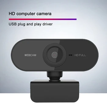 SeenDa 1080P Kamera Full HD Web Kamera Na Počítač Video Stretnutie Trieda web kameru S Mikrofónom 360 Stupňov Nastavenie USB Webkamery