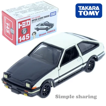 Sen Tomica Č. 145 Počiatočné D AE86 TRUENO Toyota Takara Tomy Diecast Kovové Auto V Hračku Vozidla Model Kolekcie Anime