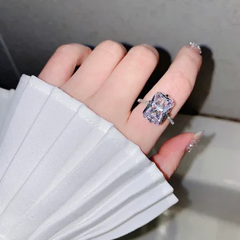 Senior super nesmrteľný motýľ krúžok nádherné dievča, romantické dvojité motýľ svetlý otvor svetlo luxusné prst prsteň dievča