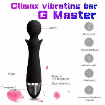 Sex hračky pre dospelých produktu USB DC nabíjateľná dievča sex príslušenstvo výkonné vibračné sex vibrátor pre ženy