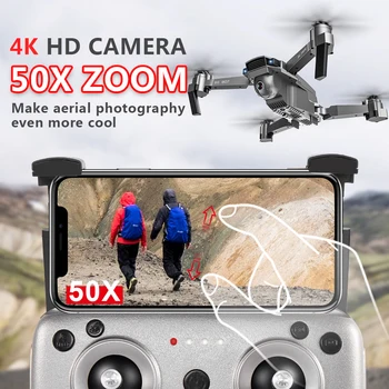 SG907 Drone GPS 4K HD x50 ZOOM Kamery 5G WIFI FPV Profesionálne Quadcopter RC Vrtuľník Skladacia Selfie hučí Vianoce dropshipping