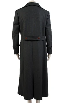 Sherlock Holmes Cape Kabát Cosplay Kostým - Vlna Verzia Bundy Kabáty