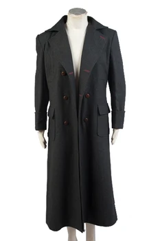 Sherlock Holmes Cape Kabát Cosplay Kostým - Vlna Verzia Bundy Kabáty