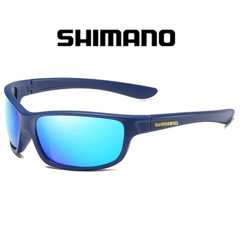 Shimano Polarizované Športové Muži Okuliare Rybolovu, Jazdy Slnečné Okuliare UV400 Ľahké ochranné Okuliare Muž Rybárske Okuliare