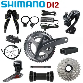 SHIMANO R8070 Di2 Sada ULTEGRA R8070 Motocykle CESTNÉ Bicykle ST+FD+RD R8050 Prednej Prehadzovačky PREHADZOVAČKA Shifter R8050