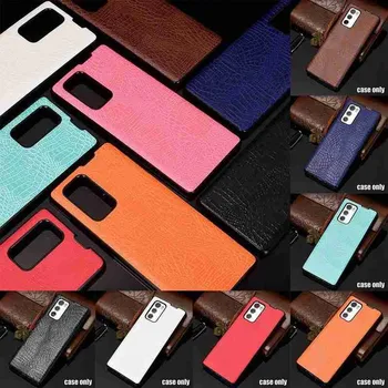 Shockproof Prípade Pre LG Krídlo 5G Krokodíla Textúry Kože Tvrdé puzdro Tenký Dizajn, Nerozbitné Anti-scratch Materiál