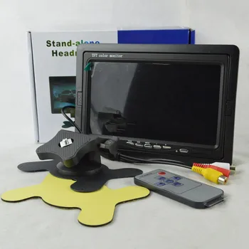 SHRXY Mini Dvere Očné Jamky Peephole Video 7 palcový LCD TFT HD Digital BNC cctv Monitor fotoaparátu