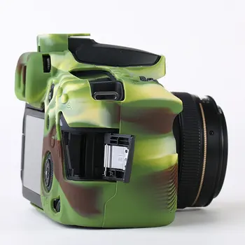 Silikónové Brnenie Pokožky Prípade Telo Kryt Chránič pre Canon EOS 90D DSLR Fotoaparát