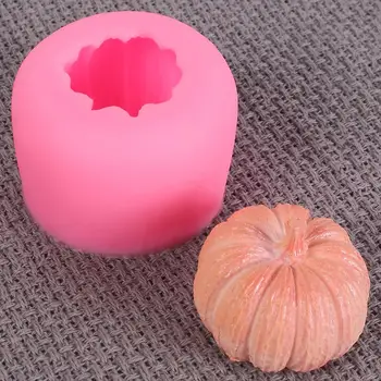 Silikónové Hallowmas 3D Pumpkin Tortu Formy Sviečka DIY Plesní, Ručne vyrábané Mydlo Formy Sviečka Tvorby Plesní Mydlo Diy Formy Pre Umelecké Remeslá
