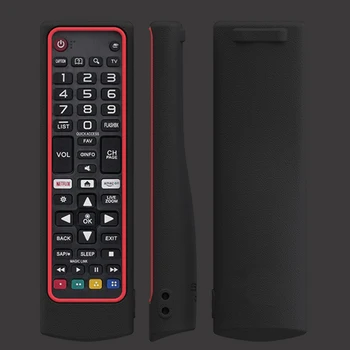 Silikónové puzdro pre LG Smart TV Remote AKB75095307 Shockproof Ochranný Kryt pre LG TV Remote Dropshipping
