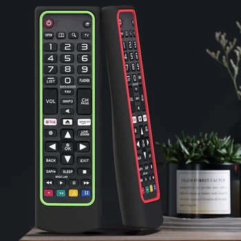 Silikónové puzdro pre LG Smart TV Remote AKB75095307 Shockproof Ochranný Kryt pre LG TV Remote Dropshipping