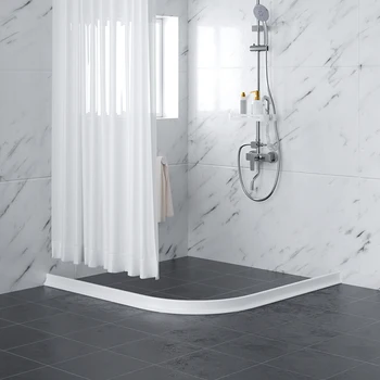 Silikónové Sprcha Vody Bariéru Flexibilné, samolepiace Waterstopper Skladacie Prah Vody Priehrady pre Kúpeľňu a Kuchyňu
