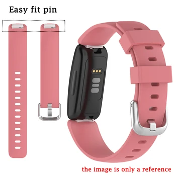 Silikónový pásik na zápästie pre Fitbit inšpirovať 2 smart hodinky, príslušenstvo, náhradné mäkké náramok pre fitbit inspire2 náramok slučky