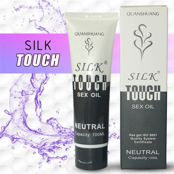 Silk Touch Rozpustné vo Vode Vaginálnej Lubrikant Mužských Homosexuálov Análny Lubrikant Telo Mazanie Penis Masážny olej hebká Lube 100ML