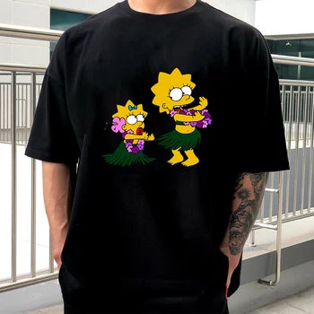 Simpsonovci Anime Ženy/Muži Móda Pohodlné Unisex tričko
