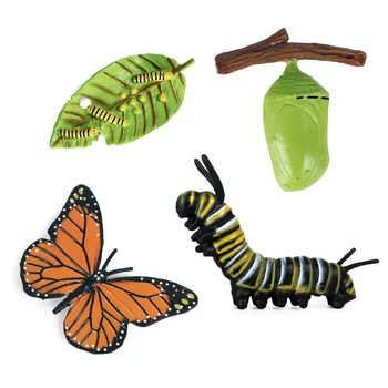 Simulácia životného Cyklu Sošku Monarch Butterfly Cyklu Rastu Hmyzu Zvieratá Akčné Figúrky Vzdelávacie Biológia Vedy Hračka