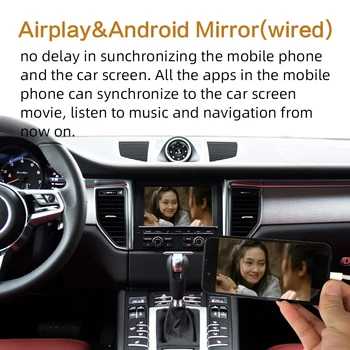 Sinairyu OEM Bezdrôtový Apple CarPlay pre Porsche PCM Android 3.1 Auto Cayenne Macan Cayman Panamera Boxster 718 991 911 Auto play