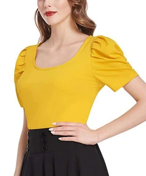 SISHION Bežné Čierne, Ružové a Žlté Bavlnené Top Ženy Vintage T-shirt O-Krku Krátky Rukáv Žena Tees SP1145
