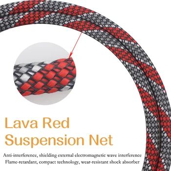 SIVÁ RYTIER lava red audio digitálny koaxiálny kábel KOAXIÁLNY/AL S. PDIF pripojenie line hifi zosilňovač predné a zadné signálový kábel