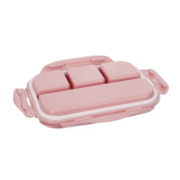 Sklo Lunch Box Mikrovlnnej Bento Box Silica Gel Veko Priehradky Nepresakuje Na Uskladnenie Potravín Nádoba Na Jedlo Občerstvenie