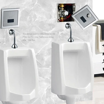 Skryté automatické záchod senzor flusher,automatické/ručné tlačidlo hore spud do vody preplachovacieho ventilu,AC/DC indukčné záchod,J18082