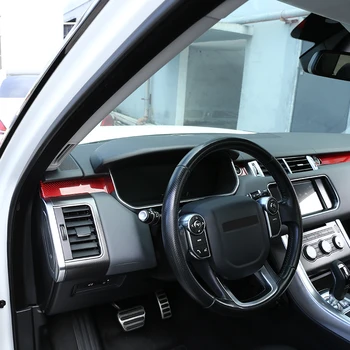 Skutočné Red Carbon Fiber Osobné Dekorácie Výbava Pre Range Rover Sport RR Sport-2019 na Ľavej Strane Disku Príslušenstvo
