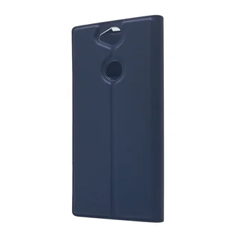 Slim Magnetické puzdro Pre Sony Xperia XA2 Plus XA1 Ultra Flip Cover PU Kožené Telefón Tašky Prípadoch Pre Sony XA1 Plus XA2 Ultral Coque