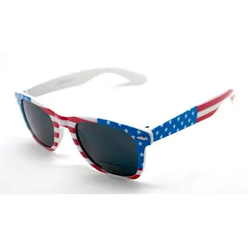 Slnečné okuliare Muž, Žena, UV 400 Zrkadlo Wayfare Vlajku USA USA EEUU Spojené Štáty