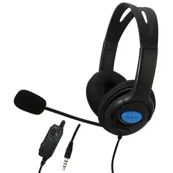 Slúchadlá Stereo Headset Káblové pripojenie PC Herné Slúchadlá s Šumu Mikrofónu , Cez Slúchadlá do Uší pre PC/MAC/PS4/Xbox jeden