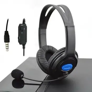 Slúchadlá Stereo Headset Káblové pripojenie PC Herné Slúchadlá s Šumu Mikrofónu , Cez Slúchadlá do Uší pre PC/MAC/PS4/Xbox jeden