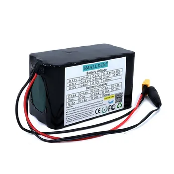 SMALLDEN 11.1 V/12V 20ah 18650 lítiová Nabíjateľná batéria 20000mAh s PCB Pre prietrž lampa,zosilňovače, monitorovanie XT60 plug