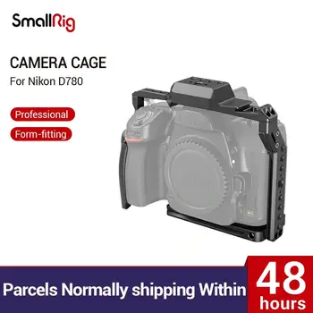 SmallRig D780 Fotoaparát Klietka S Arca Swiss Doska pre Nikon D780 Fotoaparát Klietka S Chladné Topánky & NATO Železničnej Video Streľba DIY -2833