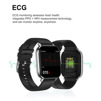 Smart Hodinky 2020 pánske Hodinky Môžete Prijatie Hovoru Uskutočnenie Hovoru EKG PPG HRV Srdcového tepu, Krvného Tlaku Kyslíka pre IOS a Android