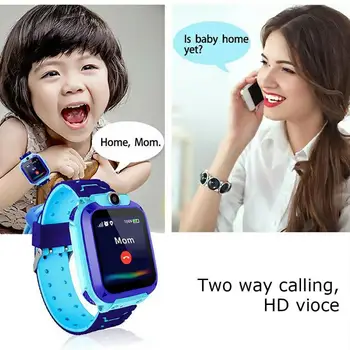 Smart Hodinky Deti Deti Smartwatch Pre Dievčatá Chlapci Elektronické Hodiny Študentov Dieťa Nepremokavé SmartWatches GPS, Multi-line Hovor
