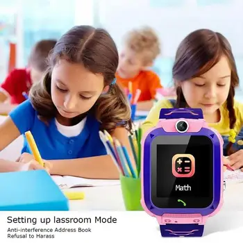 Smart Hodinky Deti Deti Smartwatch Pre Dievčatá Chlapci Elektronické Hodiny Študentov Dieťa Nepremokavé SmartWatches GPS, Multi-line Hovor