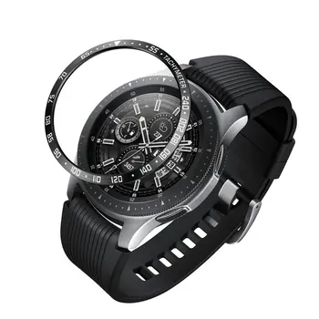 Smart hodinky Kryt Pre Samsung Galaxy Sledovať 42MM 46 MM Krúžok Lepidlo Kryt Proti Poškriabaniu Kovové dropshipping